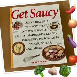 Get Saucy Cookbook by Grace Parisi